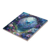 Ein mondbeleuchteter Schmetterling Fliese (Seite)