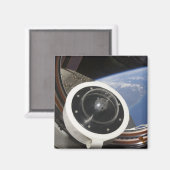 Ein Mondgestein Magnet (Vorderseite/Rückseite)