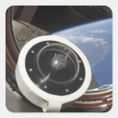 Ein Mondgestein Quadratischer Aufkleber (Vorderseite)