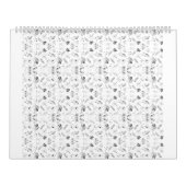 Ein monochromatisches Design, das eine Vielzahl vo Kalender (Titelbild)