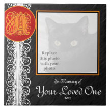 Ein Monogramm "In Erinnerung an dein Liebes" Tile