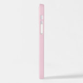 Ein Monogramm Personalisiert rosa iPhone Hülle (Linke Seite)