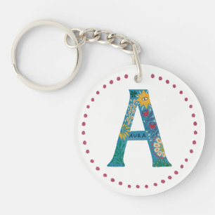 Ein Monogramm-Schlüsselanhänger - Aura Edition Schlüsselanhänger