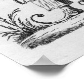 Ein Monster, die Schwäche der Drolatiques de Panta Poster (Ecke)