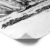 Ein Monster, "Les Songes Drolatiques de Pantagruel Poster (Ecke)