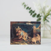 Ein Monster Postkarte (Stehend Vorderseite)