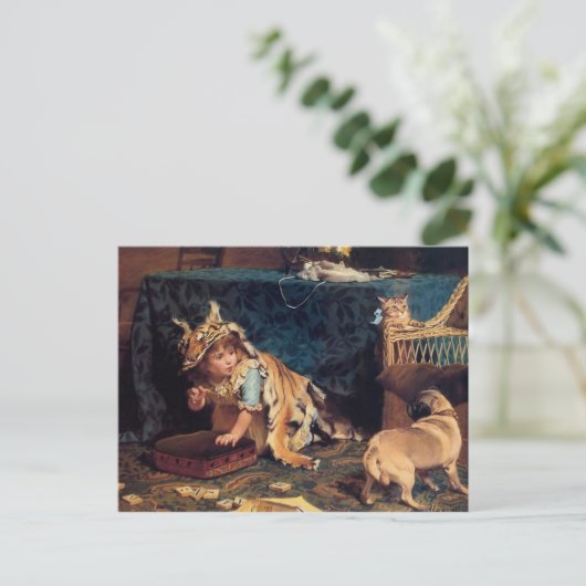 Ein Monster Postkarte (Stehend Vorderseite)