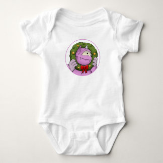Ein Monster Weihnachts-Wunder Baby One Piece Strampler