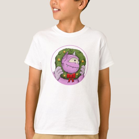Ein Monster Weihnachts-Wunderkind's Shirt (Vorderseite)
