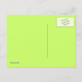 Ein Monstermash Einladungspostkarte (Rückseite)