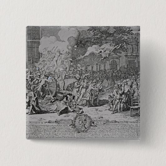 Ein Monument eingeweiht Nachwelt, 1720 Button (Vorderseite)