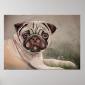 Ein Mops Poster (Vorne)