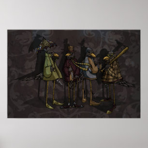 Ein Mord an den Krähen Poster