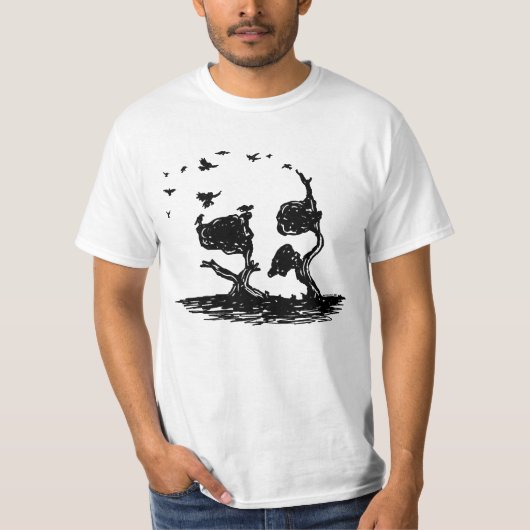 Ein Mord an den Krähen T-Shirt (Vorderseite)
