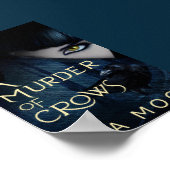 Ein Mord von Krähen Poster (Ecke)