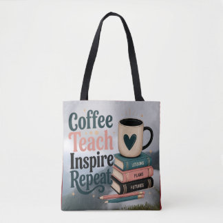 Ein Morgen-Latte inspiriert Lehrer zu Optimismus. Tasche