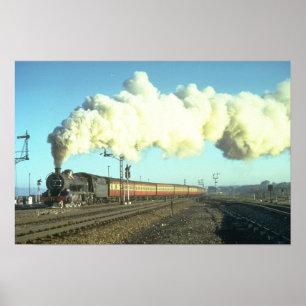 Ein Morgen-Nahverkehrszug für Port Poster