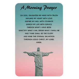 Ein Morgengebet Magnet