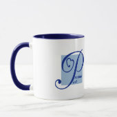 "Ein Morgenhaiku-" Kaffee-Tasse Tasse (Links)