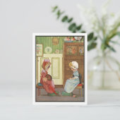 Ein Morgenruf von Millicent Sowerby Postkarte (Stehend Vorderseite)