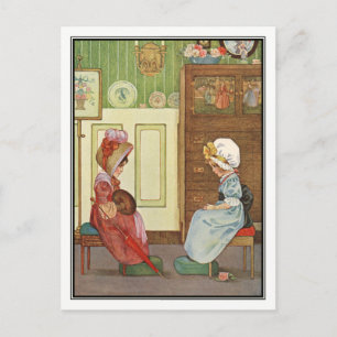 Ein Morgenruf von Millicent Sowerby Postkarte