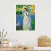 Ein Morgenspaziergang, 1888 John Singer Sargent Poster (Küche)