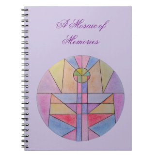 Ein Mosaik der Erinnerungen Journal Notizbuch Notizblock