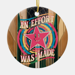 Ein Motivierend Kostenvoranschlag wurde gemacht Keramik Ornament