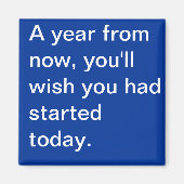 Ein motivierend Magnet (Vorne)