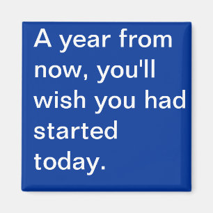 Ein motivierend Magnet