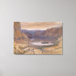 Ein mountainsee, Norwegen, c.1827 Leinwanddruck
