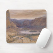 Ein mountainsee, Norwegen, c.1827 Mousepad (Mit Mouse)