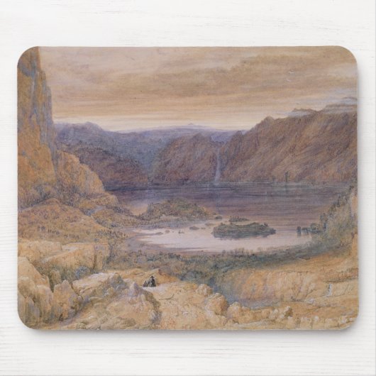 Ein mountainsee, Norwegen, c.1827 Mousepad (Vorne)