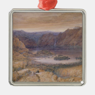 Ein mountainsee, Norwegen, c.1827 Ornament Aus Metall
