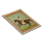 Ein Mughal Adliger zu Pferd, c.1790, vom Larg Notizblock (Rechte Seite)