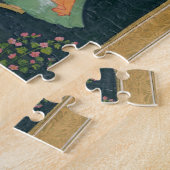 Ein Mulla, der unten zu einem Mann im iranischen Puzzle (Seite)