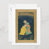 Ein Mullah beugt sich einem Mann im iranischen Kle Postkarte (Vorne/Hinten)