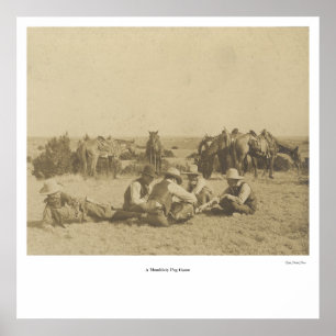 "Ein Mumblety-Klammer Spiel-" Plakat