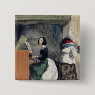 Ein Musik-Schulschüler, von 'Les Femmes De Button
