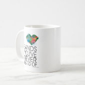 Ein Musik-Snob Kaffeetasse (Vorderseite Links)