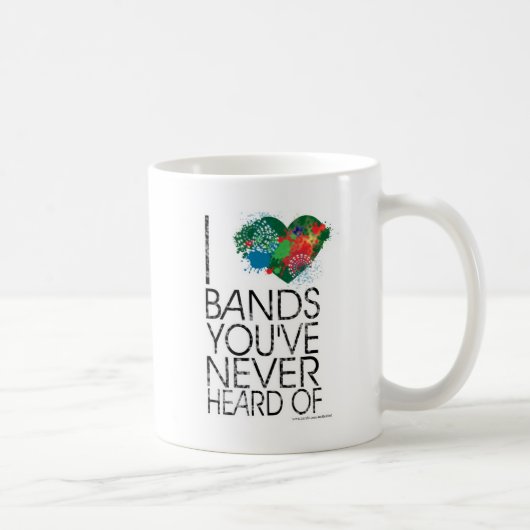 Ein Musik-Snob Kaffeetasse (Rechts)