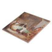 Ein musikalischer Abend (Öl auf Leinwand) 2 Fliese (Seite)