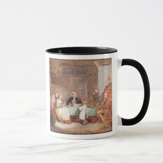 Ein musikalischer Abend (Öl auf Leinwand) 2 Tasse (Rechts)