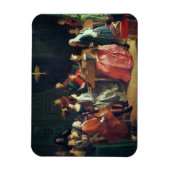 Ein musikalischer Abend (Öl auf Leinwand) Magnet (Vertikal)