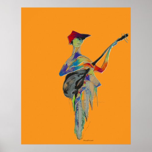 Ein musikalischer Eindruck Poster (Vorne)