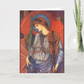 Ein musikalischer Engel Feiertagskarte (Vorderseite)