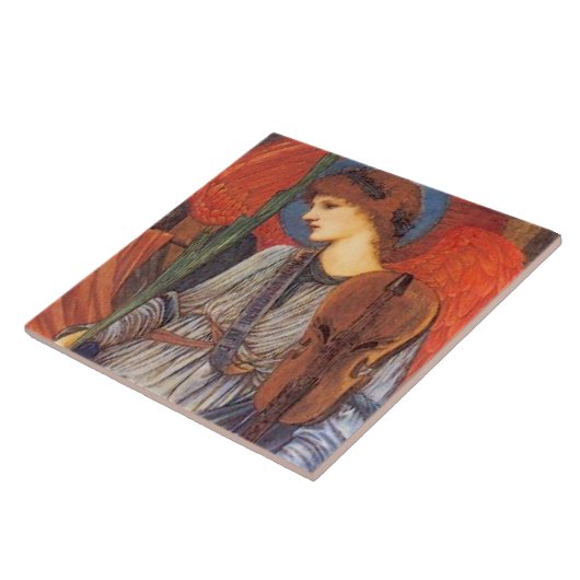 Ein musikalischer Engel Fliese (Seite)