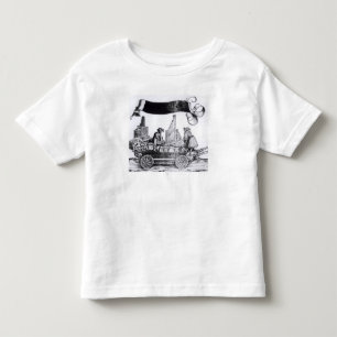 Ein musikalischer Wagen Kleinkind T-shirt