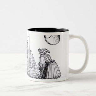 Ein musikalischer Wagen Zweifarbige Tasse