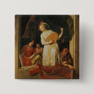 Ein musikalisches Party, 1681 Button